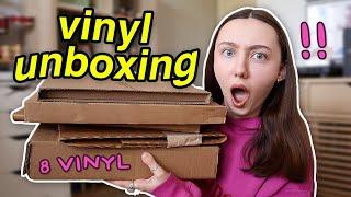 HUGE VINYL UNBOXING HAUL (ariana grande, niall horan, + more!!!)