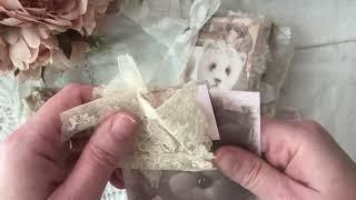 Shabby TN waterfall journal and clutch