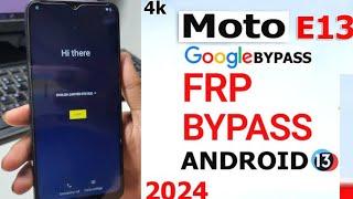 Moto g14 FRP Bypass Android 13/Moto g14 Google account lock Unlock