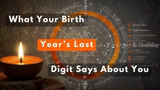 The Last Digit of Your Birth Year Reveals Your Destiny!| Buddhist Teachings