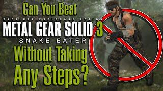 Can You Beat Metal Gear Solid 3 Without Taking Any Steps?