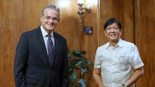 Elder Kearon Meets With Philippine President Marcos Jr.