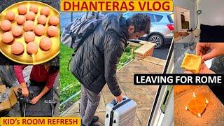 Dhanteras Vlog & Last Room Refresh for This Diwali | Kid's Room Makeover | New Symino Gaming Chair