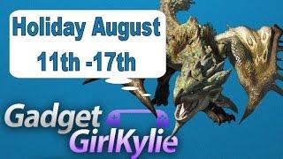 Channel Update Gadgetgirlkylie - Away on Holiday / Video Schedule / Private Videos (10/08/2014)