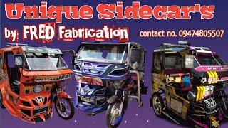 Unique Sidecars in the Philippines / FRED Sidecars Fabrication ( Part#1 )