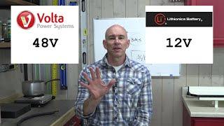 Comparing the Lithionics and Volta RV Battery Systems from Winnebago