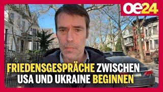 Friedensgespräche zwischen USA und Ukraine beginnen