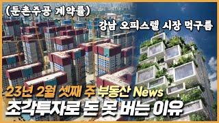 조각투자로 돈 못 버는 이유 + 강남 오피스텔 폭락 (23년 2월 셋째 주)