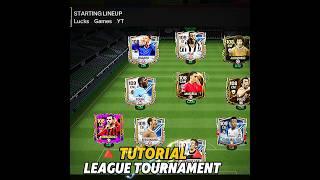 TUTORIAL TORNEIO DE LIGA  #eafc24 #fifamobile #fifa #fifa23 #eafc #shorts