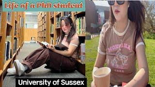 A Day in the Life of a PhD student | University of Sussex, UK