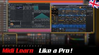 Midi Learn in Bitwig like a Pro ! | EN