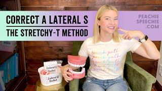 How to Correct a Lateral S (Lateral Lisp) by Peachie Speechie