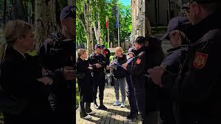 Кишинёв, протест у здания СИБ