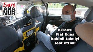 Kabinli taksiyi test ettim / BiTaksi Fiat Egea Kabinli Taksi / Emre Anamur Vlog