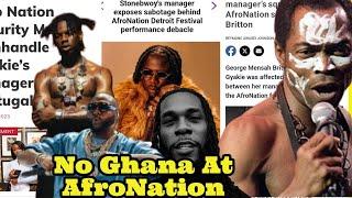 Nigeria Finally B∆ns Ghana Music Industry Stops Them From AfroNation Festival In Portugal 2024