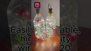 Transform Any Bottle with These Magical Cork Fairy Lights!  (Honest Review) #meesho #productreview