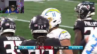 JuJuReacts To Los Angeles Chargers vs Atlanta Falcons | 2024 Full Game Highlights