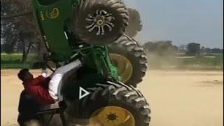 Nishu deshwal tochan King aaj palat Gaya ️‍🩹 tochan King John Deere बीच में से टूट गया || 