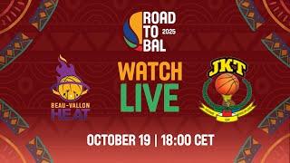 Beau Vallon Heat v J.K.T. | Full Basketball Game | Africa Champions Clubs ROAD TO B.A.L. 2025