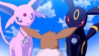 Eevee meet Espeon and Umbreon「AMV」- Howling | Pokemon Journeys Episode 79