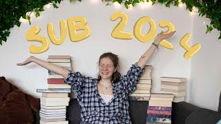 Mein gesamter SUB 2024!! / Wie viele ungelesene Bücher habe ich?  | bloggarina