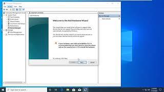 How to Install Microsoft Loopback Adapter Virtual Network Card in Windows 10 (2020)