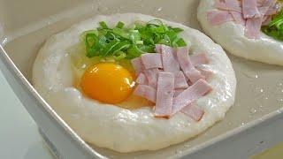 One Pan Egg Toast (Easy Breakfast! I've never eaten such delicious toast)