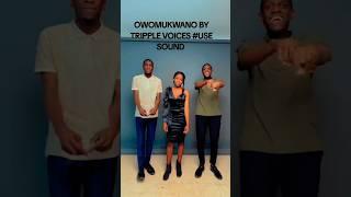 Owomukwano Tripple Voices #latestshorts #stunning #voiceover #tripple #voice #voices #triplets#music