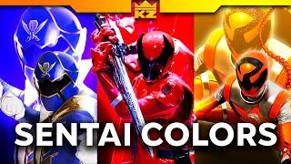 Colors in Super Sentai