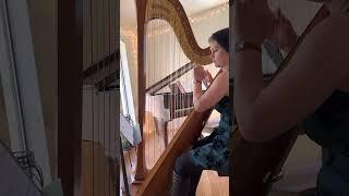 Two Guitars by Linda Wood | Performed on Harp by Mishka Nobel