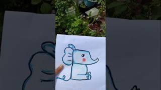 E Alphabet Drawing easy for kids