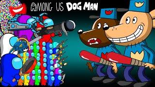 어몽어스Among Us VS DOG MAN (סיפור עצוב) | Among Us אנימציה זומבים