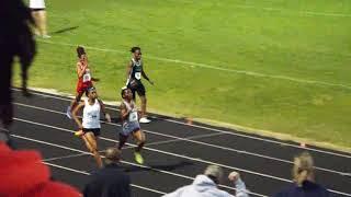 Zarie Dumas 200m final Greenville County Championship 2018