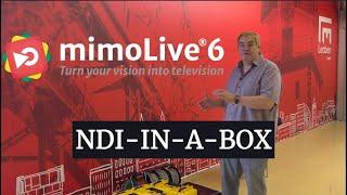 Stream Ready: Master Your Live Broadcast Setup with mimoLive® and NDI-in-a-box™