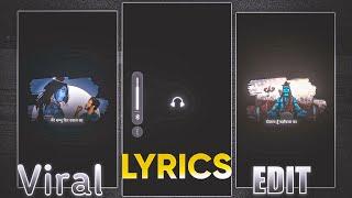  New Trending Instagram reel Lyrics XML File Tutorial in Alight Motion | SIDDHANT EDITZ