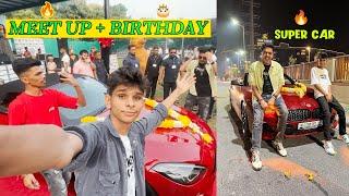 Meetup On birthday  Super car In the house 