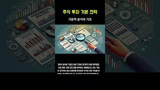 주식 투자 기본 전략 #4 기본적 분석의 기초 #주식 #주식초보