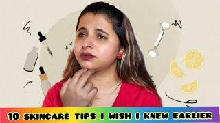 10 SKINCARE SECRET TIPS THAT I WISH I KNEW EARLIER || TIPS THAT NOBODY TOLD YOU ABOUT ||