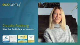 ecodemy Erfahrungsbericht | Claudia Padberg über ihre Ausbildung bei ecodemy