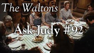 The Waltons - Ask Judy #92  - behind the scenes with Judy Norton