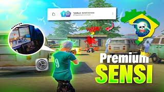 NEW Talkback Premium Settings BRASIL 2025 | Activate THESE Settings for Headshots in Free Fire ️