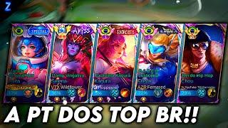 TOP 1 FREYA, TOP 1 KAGURA E TOP 1 SELENA - TUDO ISSO NO MEU TIME! - LOLITA GAMEPLAY | Mobile Legends