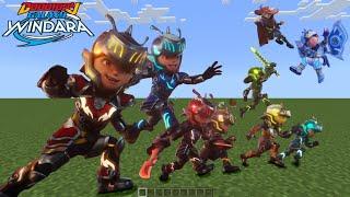 Addon Boboiboy Windara Kuasa 7 Di Minecraft! MINECRAFT BoBoiBoy Windara