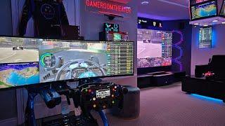 Ultimate F1 mancave to watch Monaco GP for Charles Leclerc win!