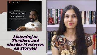 LISTENING TO THRILLERS AND MURDER MYSTERY ON STORYTEL II SAUMYA'S BOOKSTATION