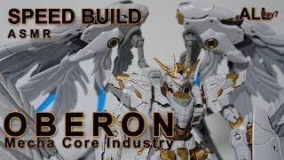 Mecha Core Oberon MG 1/100ㅣSpeed BuildㅣModel KitㅣASMR Build