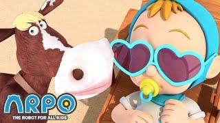 Daniel's Dream - Arpo the Robot |  Funny Cartoons for Kids | Arpo and Daniel | Kids Animation