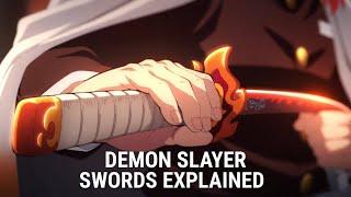 Nichirin Swords & Their Colours Explained | Demon Slayer | Random Entertainer