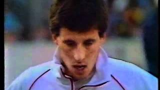 Seb Coe,  England v USA, 800m, London 1981.