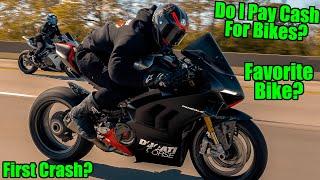 REVEALING The TRUTH Q&A 🫣 My Next Bike? First Bike? | Hayabusa, Panigale V4 SP2, R1, GSX-R1000